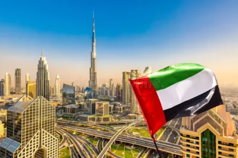 amazing-dubai-skyline-cityscape-modern-skyscrapers-uae-flag-downtown-dubai-sunny-day-united-arab-emirates-amazing-158756411